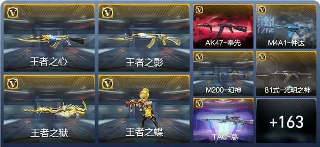 穿越火线：枪战王者V7 315英雄武器 新锐