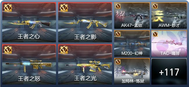 穿越火线：枪战王者V7 251英雄武器 新锐