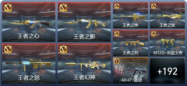 穿越火线：枪战王者V8 305英雄武器 新锐