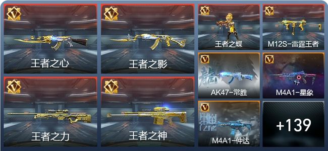 穿越火线：枪战王者V8 253英雄武器 新锐