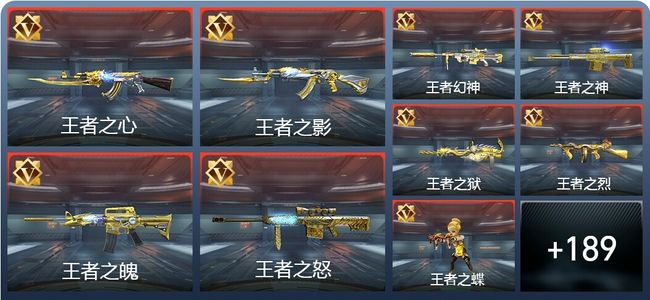 穿越火线：枪战王者V8 275英雄武器 新锐