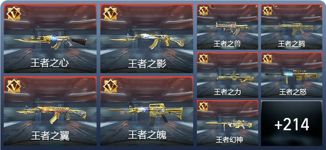 穿越火线：枪战王者V9 358英雄武器 新锐