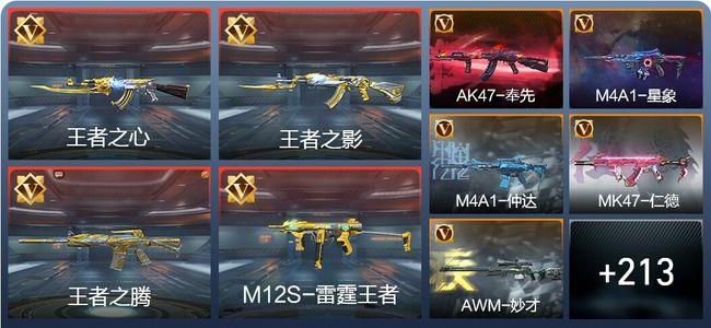 穿越火线：枪战王者V7 379英雄武器 新锐