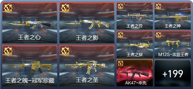 穿越火线：枪战王者V8 304英雄武器 新锐