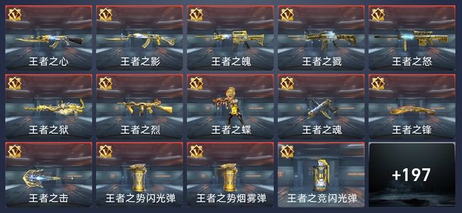 穿越火线：枪战王者V8 288英雄武器 新锐