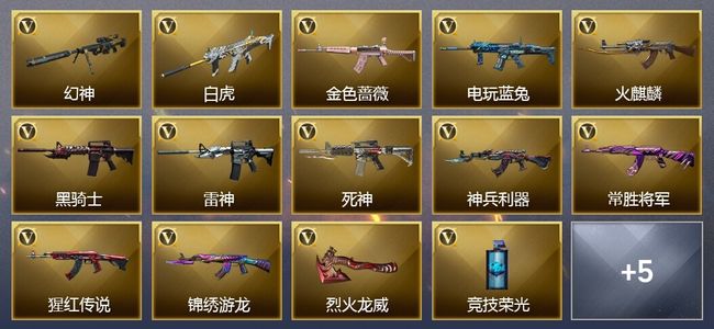 穿越火线（CF）19V武器 20V角色 10皮肤 可排位