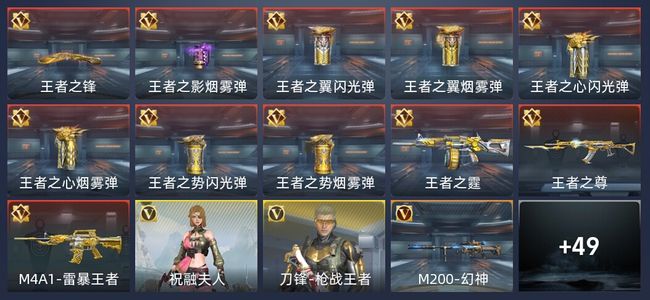 穿越火线：枪战王者V5 120英雄武器 新锐
