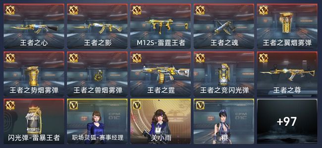穿越火线：枪战王者V6 202英雄武器 新锐
