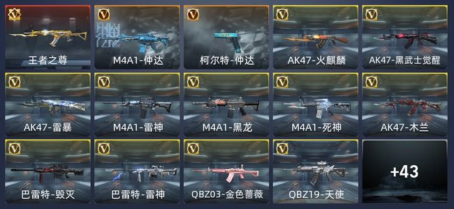 穿越火线：枪战王者V5 95英雄武器 新锐