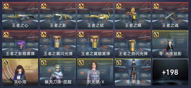 穿越火线：枪战王者V5 356英雄武器 新锐