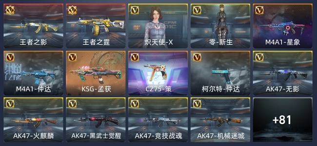 穿越火线：枪战王者V6 143英雄武器 新锐