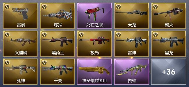 穿越火线（CF）0传说角色 0传说武器 8王者武器 2炫金武器 60V武器 26V角色 13皮肤 可排位 传奇