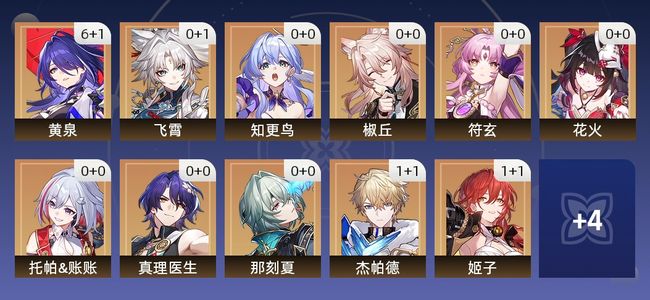 崩坏：星穹铁道33黄 23角色黄 10光锥黄 15五星角色 6五星光锥 70级 女主