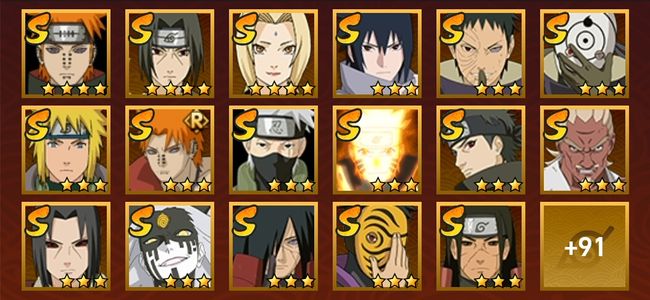 火影忍者V13 42S忍 66A忍 303忍 5165S碎片 22通灵 1000W战力 前100名 下忍