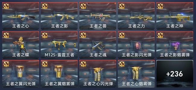 穿越火线：枪战王者V7 23王者 321英雄武器 12英雄角色 54万化 枪王