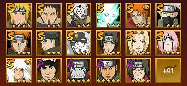 火影忍者V12 16S忍 42A忍 169忍 2128S碎片 27通灵 1000W战力 前500名 见习