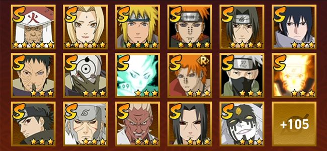 火影忍者V15 49S忍 74A忍 345忍 6091S碎片 35通灵 2000W战力 前100名 上忍