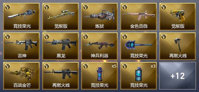 穿越火线（CF）27V武器 1V角色 11皮肤 可排位 传奇