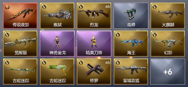 穿越火线（CF）1传说武器 2王者武器 24V武器 2V角色 可排位 专家