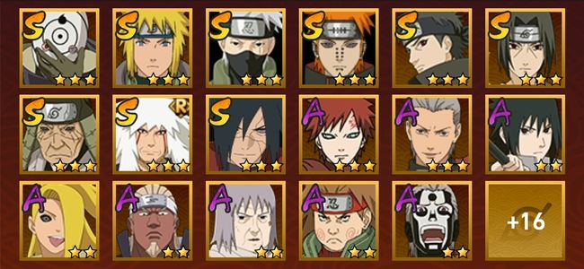 火影忍者V9 9S忍 25A忍 130忍 1460S碎片 15通灵 500W战力 暗部