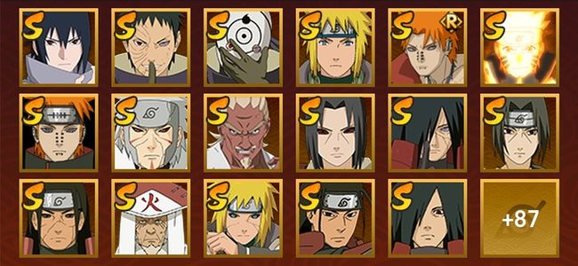 火影忍者V14 44S忍 62A忍 106忍 100W内战力 见习