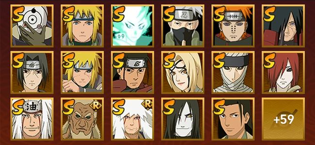 火影忍者V11 22S忍 57A忍 79忍 1000W战力