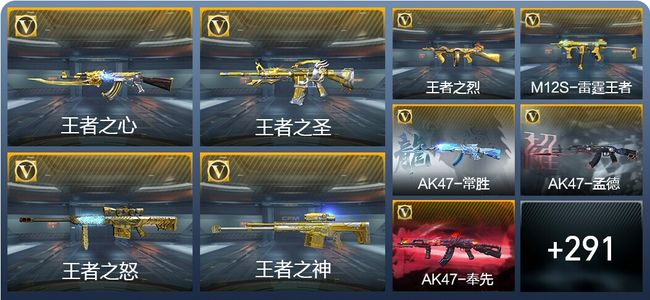 穿越火线：枪战王者V9 32王者武器 336英雄武器 9英雄角色 676万化 传奇