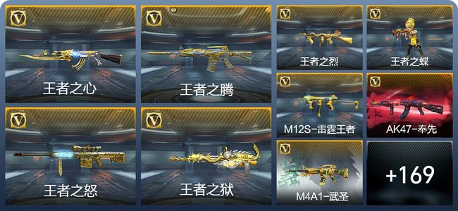 穿越火线：枪战王者V8 23王者武器 188英雄武器 8英雄角色 446万化 枪王S