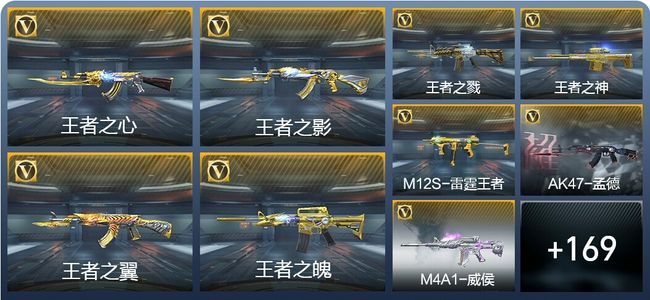 穿越火线：枪战王者V9 24王者武器 193英雄武器 5英雄角色 400万化 枪皇SSS