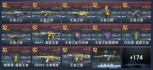 穿越火线：枪战王者18王者 183英雄武器 5英雄角色 308万化 枪神