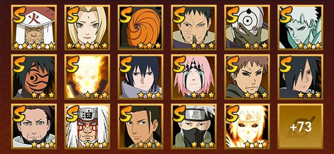 火影忍者V11 35S忍 55A忍 233忍 4834S碎片 22通灵 1000W战力 前100名 超影