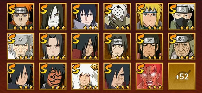 火影忍者V10 22S忍 47A忍 222忍 3323S碎片 24通灵 1000W战力 前500名 暗部