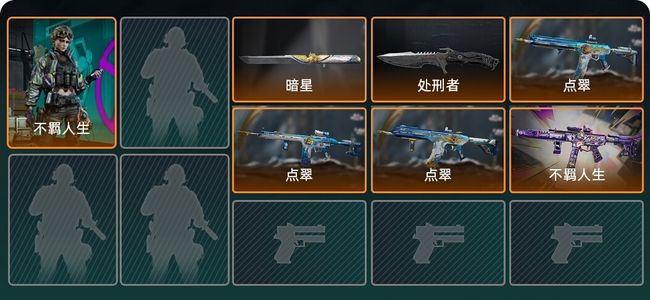 三角洲行动总资产249.7M 1干员外观 2近战 4传说枪械 烽火：黄金 战场：军士长