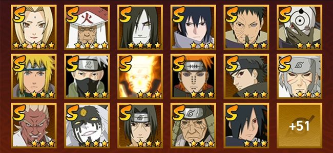 火影忍者V11 27S忍 41A忍 204忍 3889S碎片 22通灵 1000W战力 前50名 下忍