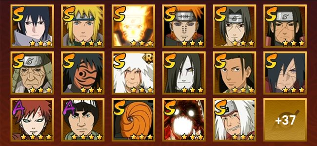 火影忍者V12 16S忍 40A忍 166忍 1945S碎片 18通灵 600W战力 暗部