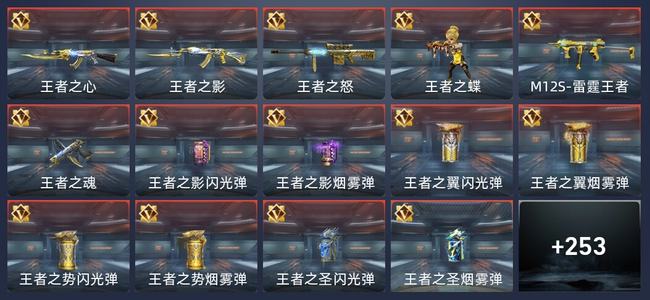 穿越火线：枪战王者V8 19王者 261英雄武器 6英雄角色 415万化 新锐