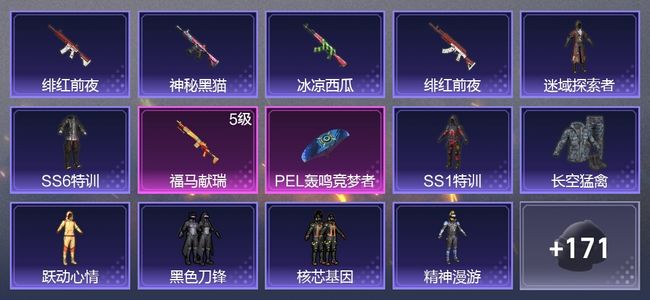 和平精英1升级枪 111枪皮 92套装 28321热力 3印记