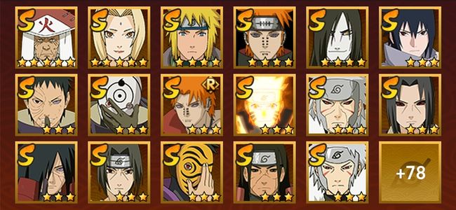 火影忍者V13 39S忍 57A忍 305忍 5547S碎片 25通灵 1000W战力 前50名 暗部