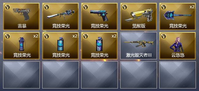 穿越火线（CF）12V武器 1V角色 可排位 新锐