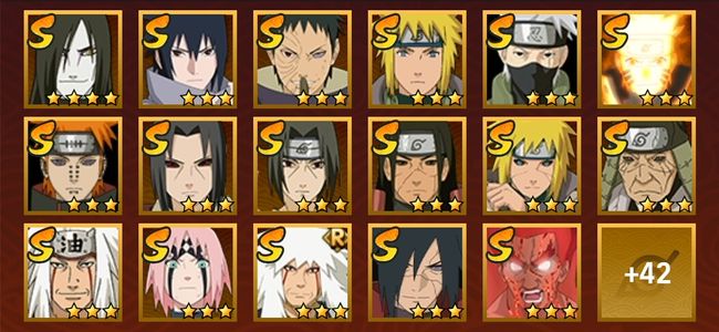 火影忍者V11 19S忍 40A忍 182忍 2404S碎片 19通灵 900W战力 前500名 上忍