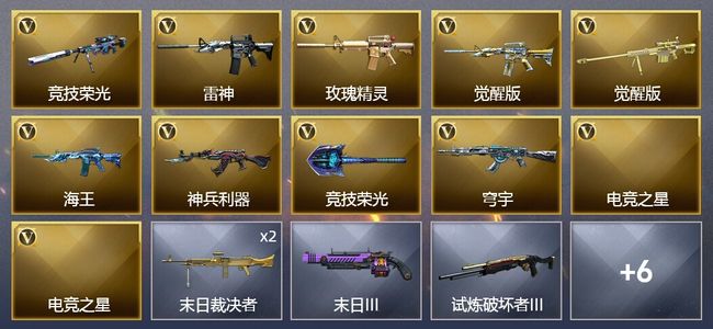 穿越火线（CF）11V武器 1V角色 5皮肤 可排位 枪王