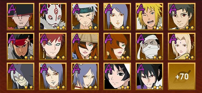 火影忍者V15 20S忍 67A忍 269忍 3105S碎片 38通灵 1000W战力 前10名 影级