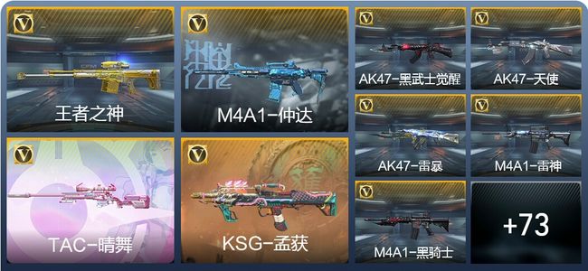 穿越火线：枪战王者7王者武器 82英雄武器 7英雄角色 83万化 大师SS