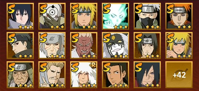 火影忍者V11 22S忍 37A忍 168忍 2517S碎片 22通灵 700W战力 前1000名 暗部