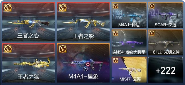 穿越火线：枪战王者V6 4王者 260英雄武器 7英雄角色 298万化 新锐