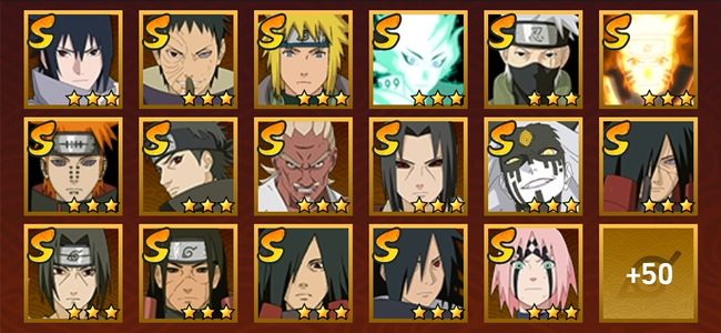 火影忍者V11 25S忍 42A忍 216忍 2963S碎片 17通灵 1000W战力 前500名 影级