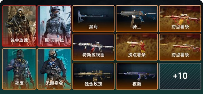 三角洲行动总资产53M 4干员外观 黑鹰