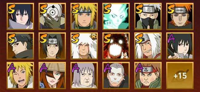 火影忍者14S忍 28A忍 42忍 100W内战力 见习