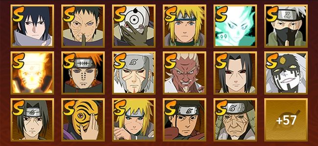 火影忍者34S忍 40A忍 74忍 100W内战力 见习