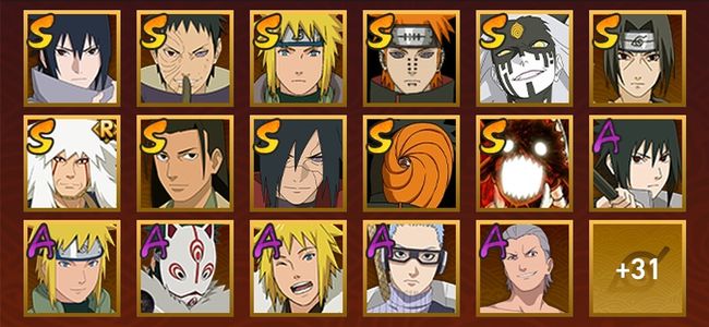 火影忍者13S忍 38A忍 51忍 100W内战力 见习